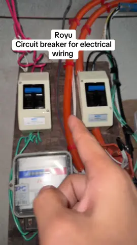 ROYU Safety Circuit Breaker 30 to 60A dor electrical wiring #circuitbreaker #circuit #safety #electrical #wiring #breaker #tiktokfinds 