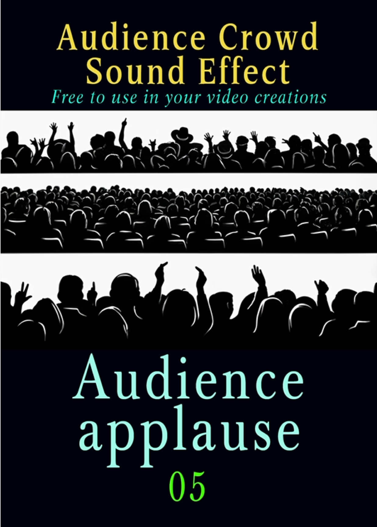 Sound Effect - Audience crowd applause - 05 #sound #soundeffects #crowd #applause 