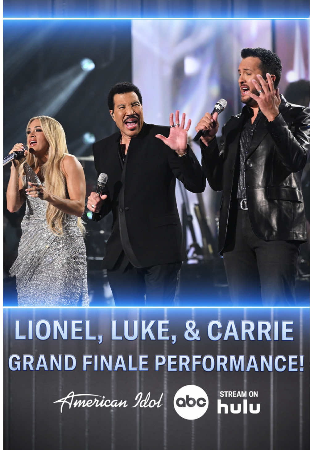 Three icons, one unforgettable song 🎵 #AmericanIdol 