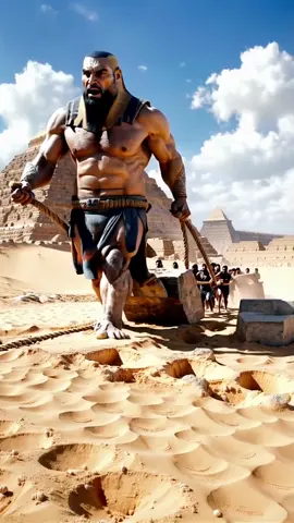 How the pyramids were made #alien #ai #giants #desert #pyramids #fyp #cadamitologia 