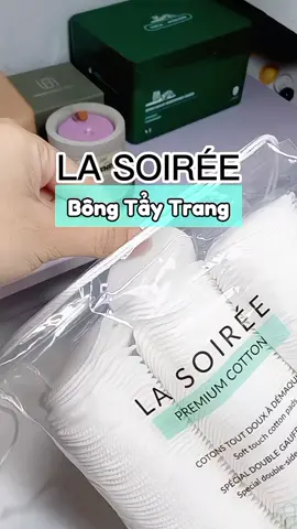 Bông tẩy trang của nhà La Soirée dùng siu êm lun mấy bà ơiii🥰✨️ #bongtaytranglasoiree #lasoiree #bongtaytrang #bongtaytrangquocdan #goclamdep #xuhuongtiktok #xhtiktok #fyp 