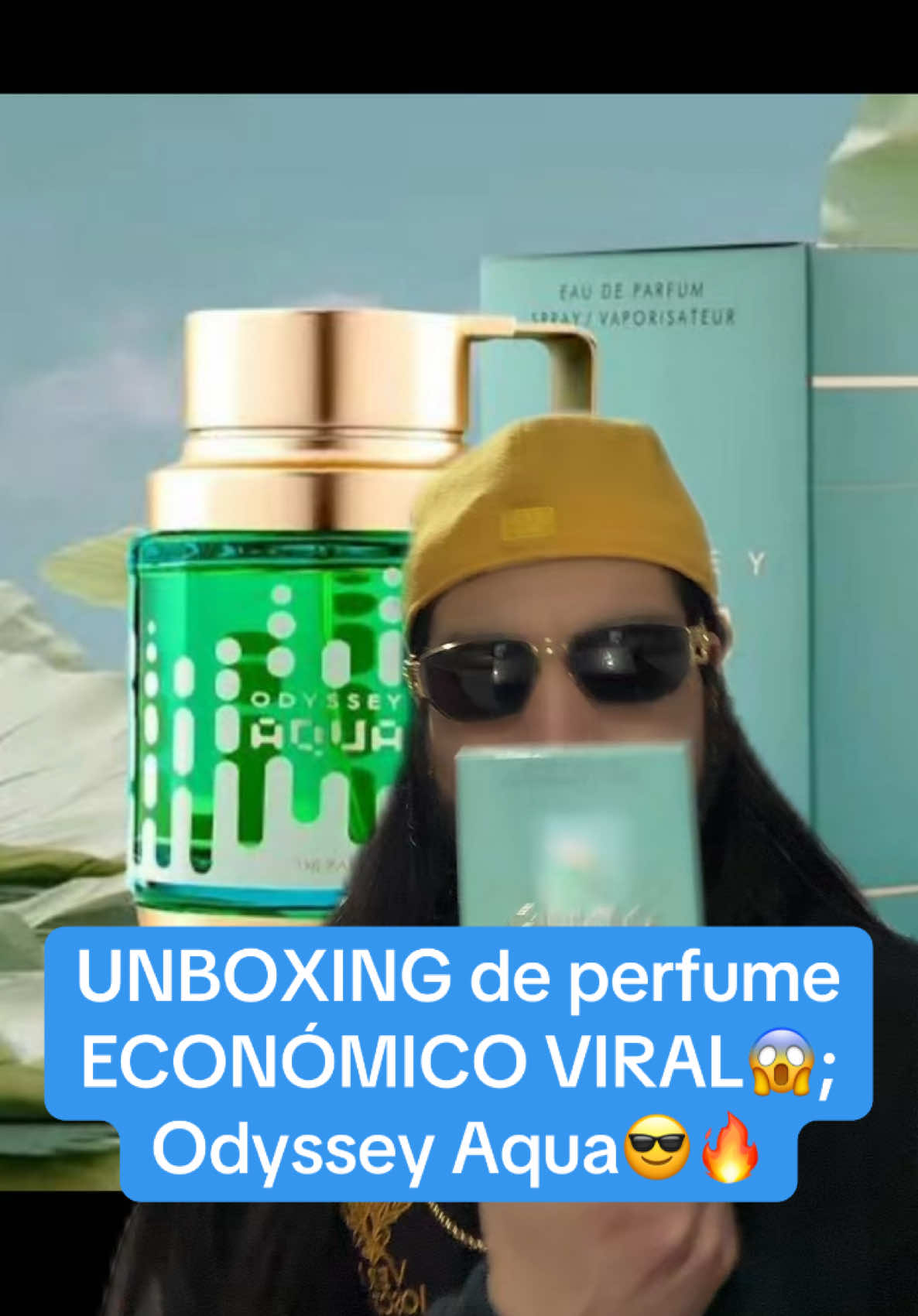 Unboxing de perfume económico viral😎🙌🏻: Odyssey Aqua🥵🔥 #paratiiiiiiiiiiiiiiiiiiiiiiiiiiiiiii #fyp #perfumetiktok #perfumes #humor #fragancias #mexico #trendingvideo 