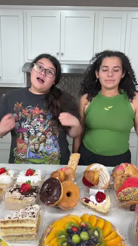 Trying Mexican Desserts #dessert #cake #concha #mexicanfood #mukbang #eating #foodreviews #izzy #izzyandmary 