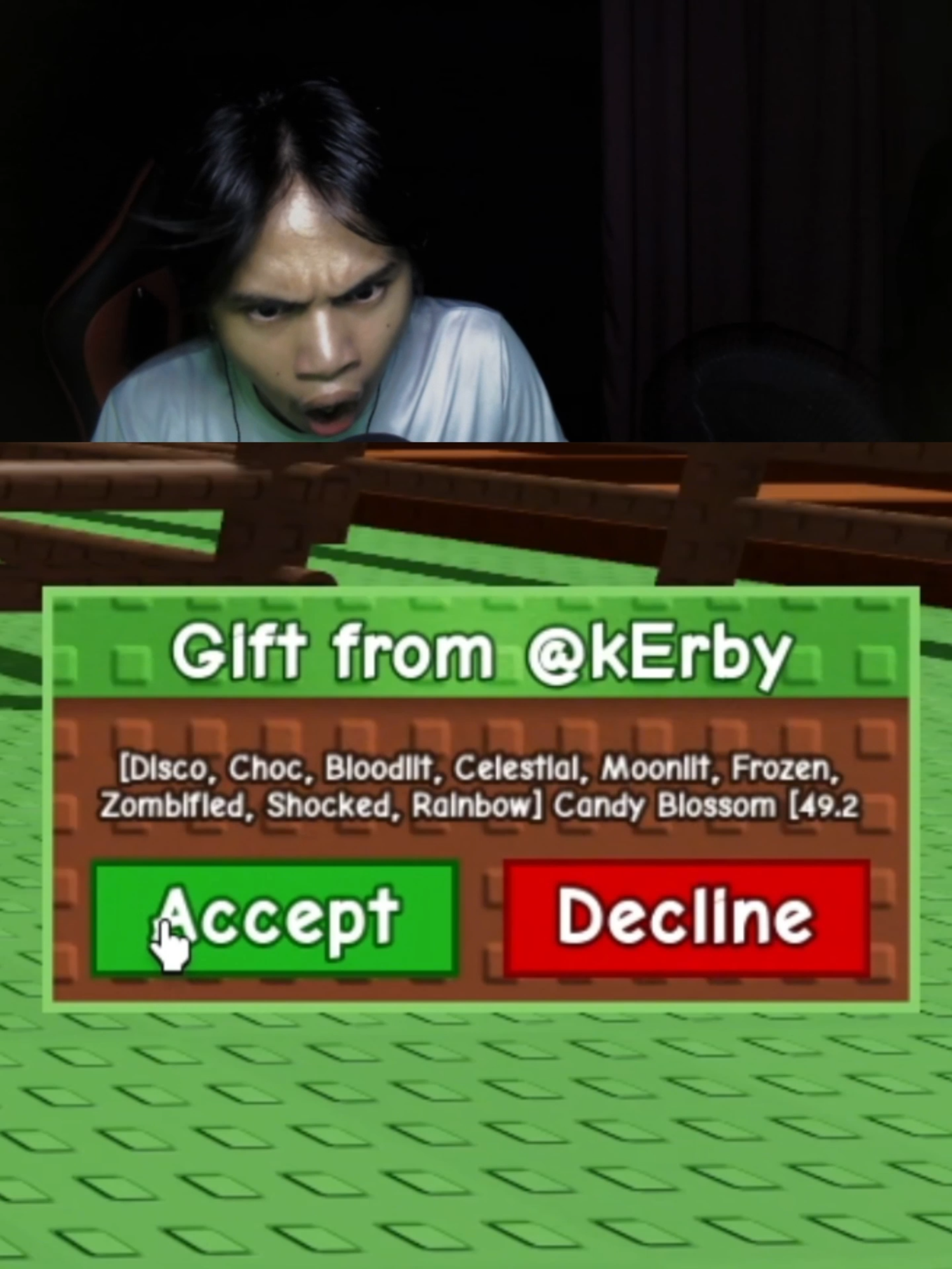 SMALL BUT TERRIBLE | @sayolgiibigchellianehara#fyp #kudagaming #kudaks #roblox #omzmgang #dlkd #growagarden