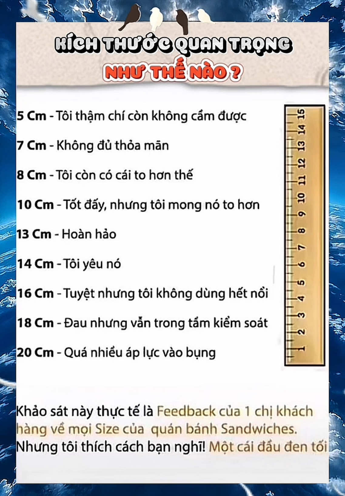 Kích thước quan trọng như thế nào? (Sandwich nha mọi người 🤣) #xuhuong #trending #viral #anuong #sandwich #foryou #fyp #fypシ゚ 
