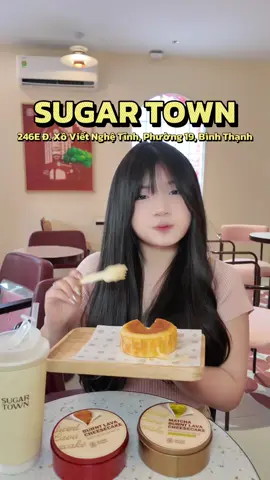 Bánh ở Sugartown có món mới, lại còn ngập tràn ưu đãi! Ngại gì không ghé?? #Sugartown #Burntlavacheesecake#xuhướng #food #anngoncungtiktok #trending  