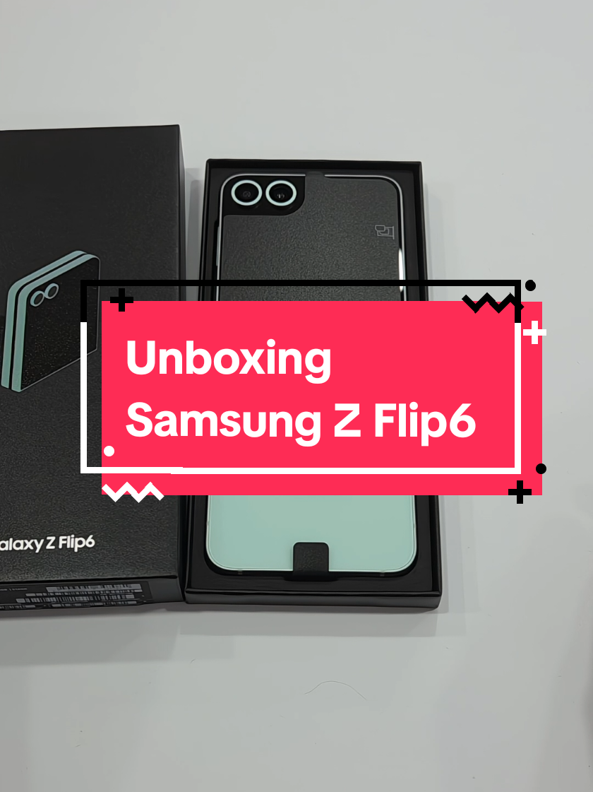 Unboxing Samsung Galaxy Z Flip6 Mint 🤩 #samsung #galaxy #samsunggalaxy #samsungzflip6 #galaxyzflip6 #zflip6 #samsungindonesia 
