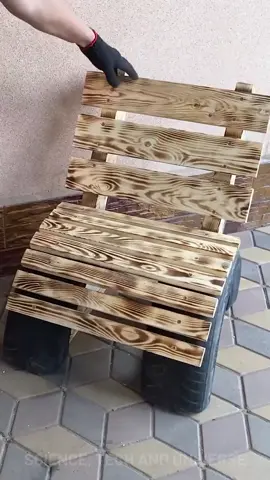Handy Bench From a Tire#invention #fyppppppppppppppppppppppp #viralclip #usa #crafts #artskills #diyproject