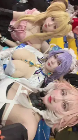 Quá nhiều thứ cần chú ý 😭@Shirie Nguyen @૮ - ﻌ • ა  #fyp #cosplay #wuwa #wutheringwaves #changli #cantarella #misa #deathnote 