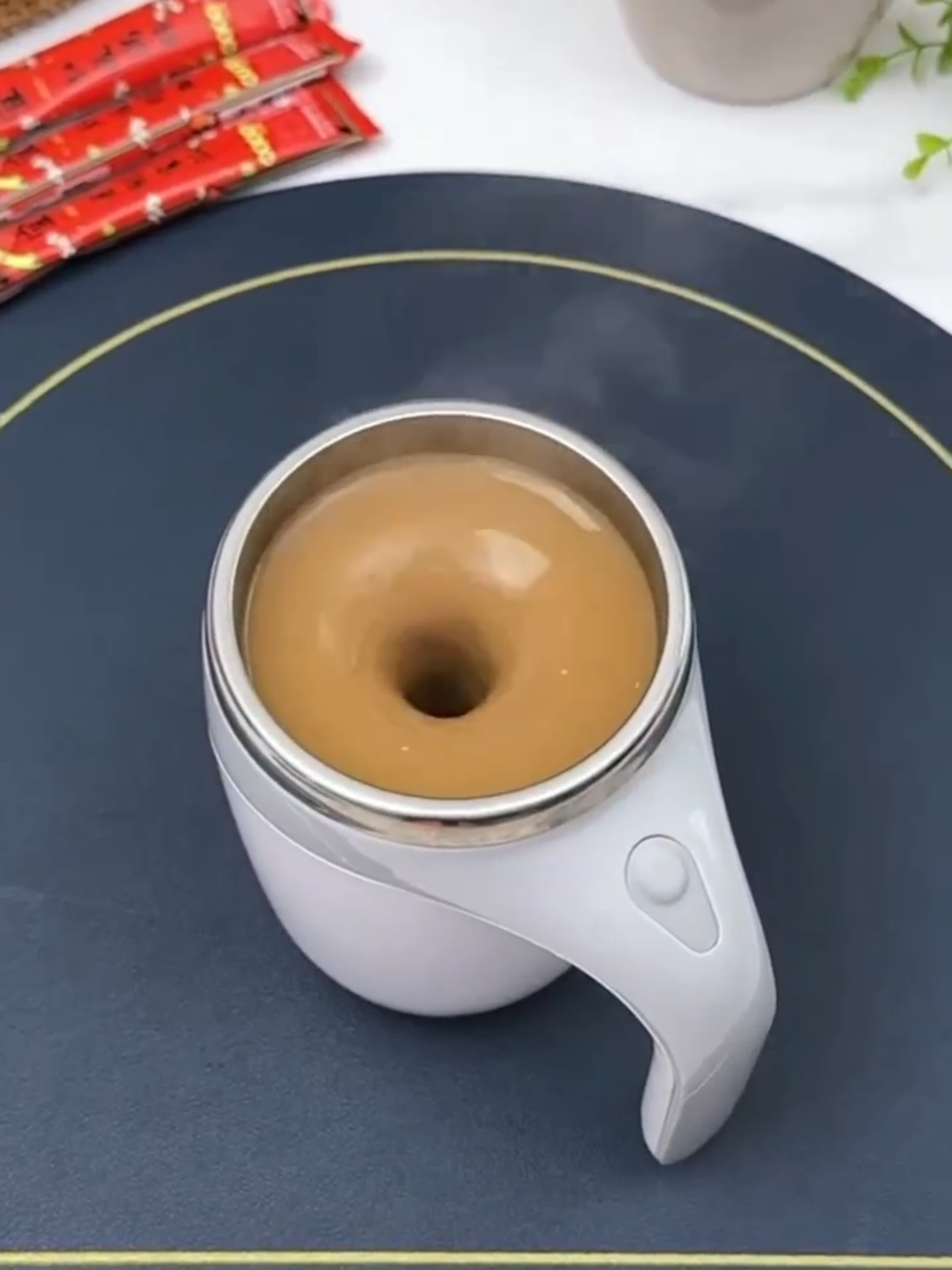 Milkshake Rotating Magnetic Water Cup #tiktokmademebuyit #amazonfinds #amazon #homemade