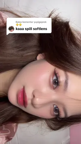 Membalas @yupigeprek🐥🐥 aku yg wrna nude brown yaa😗😗 #softlens #softlensmurah #trending 
