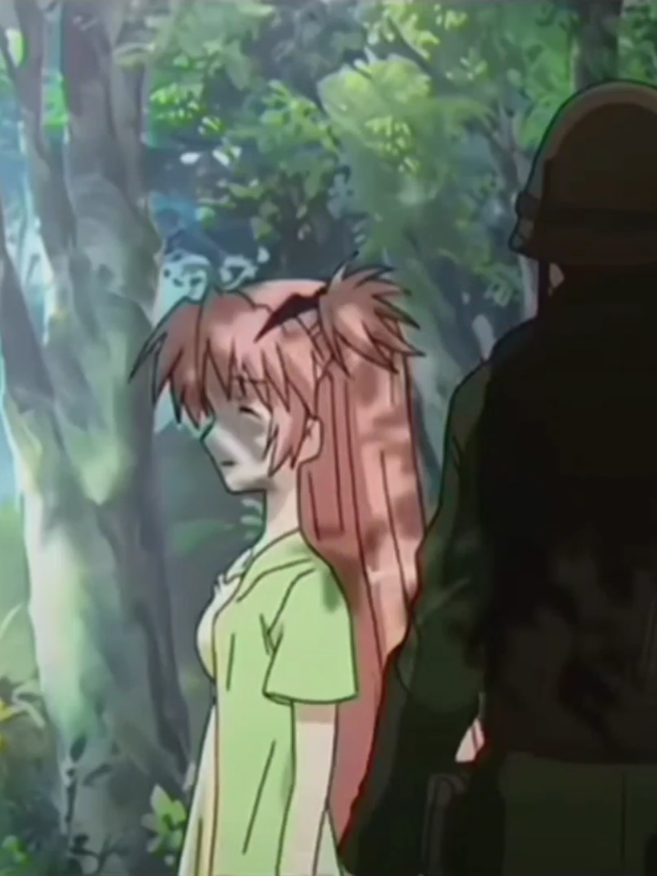 🤣🤣 Girl just  stop walking  #anime #animeedit #animetiktok #goodluckninomiyakun 