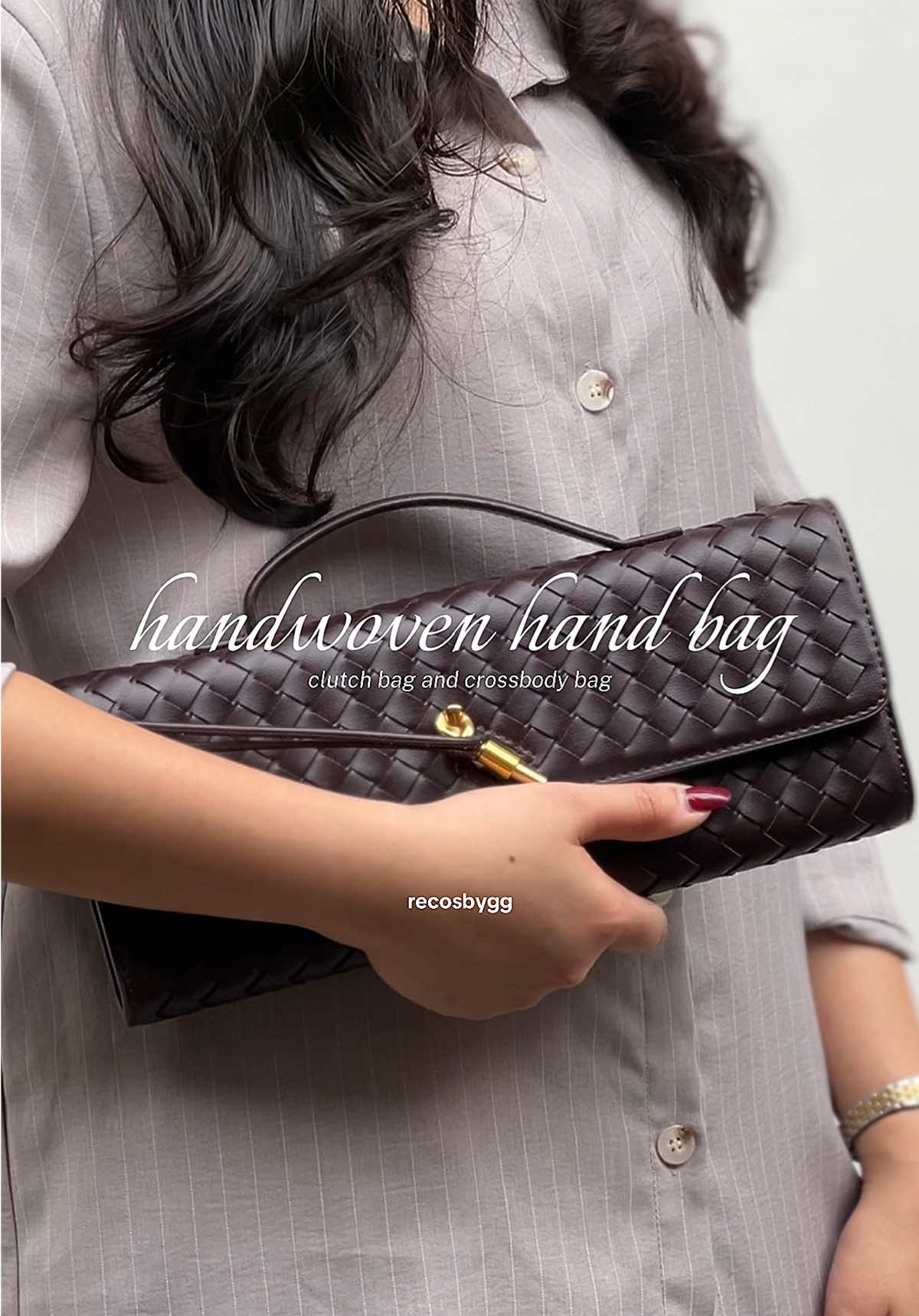 Replying to @JABSUM classy handwoven hand bag recommendation 🫶🏻 this two way woven handbag can he worn as a clutch bag or as a crossbody bag for casual to formal events this trending classy woven bag will surely make a statement  in any outfit ✨ #handwovenhandbag #handbag #aestheticbag #clutchbag #trendingbags #wovenbag #classyhandbag #handbagcollection #tiktokbag #fashiontrend #classicbag #wovenhandbag #trendingbags #viral #recosbygg