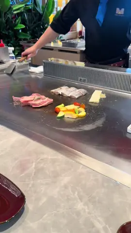 MCDull #teppanyaki Tươi ngon đầu bếp chuyên nghiệp , các bạn thử chưa? #hungvuongplaza 