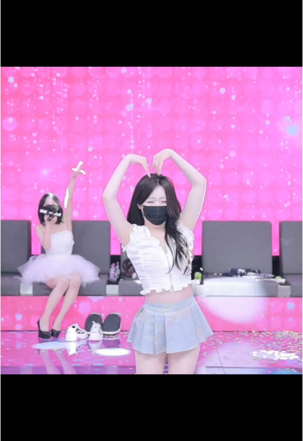 ミニスカート、かわいい😍😍😍#jinricp #pandaclass #dance 