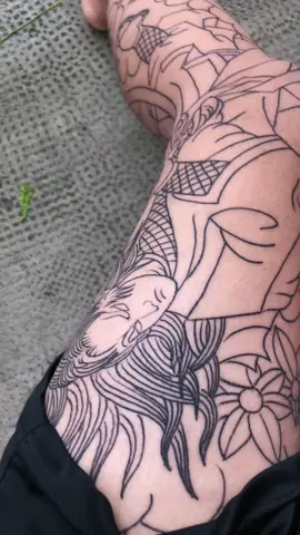 Full chân nét 😁 #tatoo #xamhinhnghethuat #treanding 