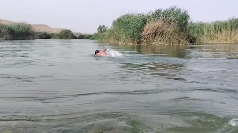 سبح عكس التيار ✌#@احمد الحوت @حسين الشبح 🏊🏻 @السباح ابو الوفه 🦅 