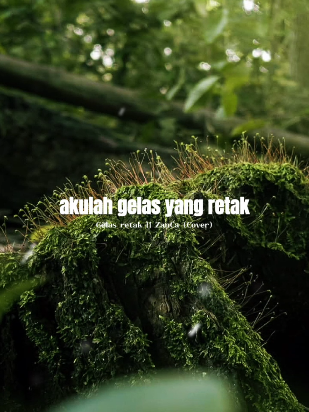 AKULAH GELAS YG RETAK - ZANCA COVER 😭😭😭#liriklagu #overlay #templatecapcut #CapCut #fyp 