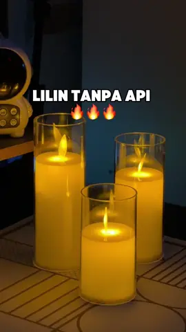 Asli ini aesthetic banget lilin nya 😭🤩 #lilinelektrik #lampuhias #lampuaesthetic #dekorasi #lilinaromaterapi #lilintanpaapi #wibgajian 
