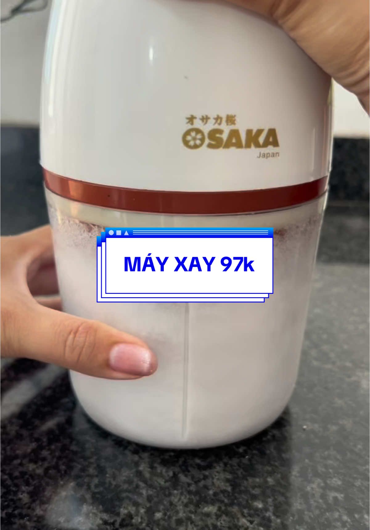 Xay đá xay thịt cá được nha các bác ơi #xuhuong #typ #mayxaydanang #mayxay 