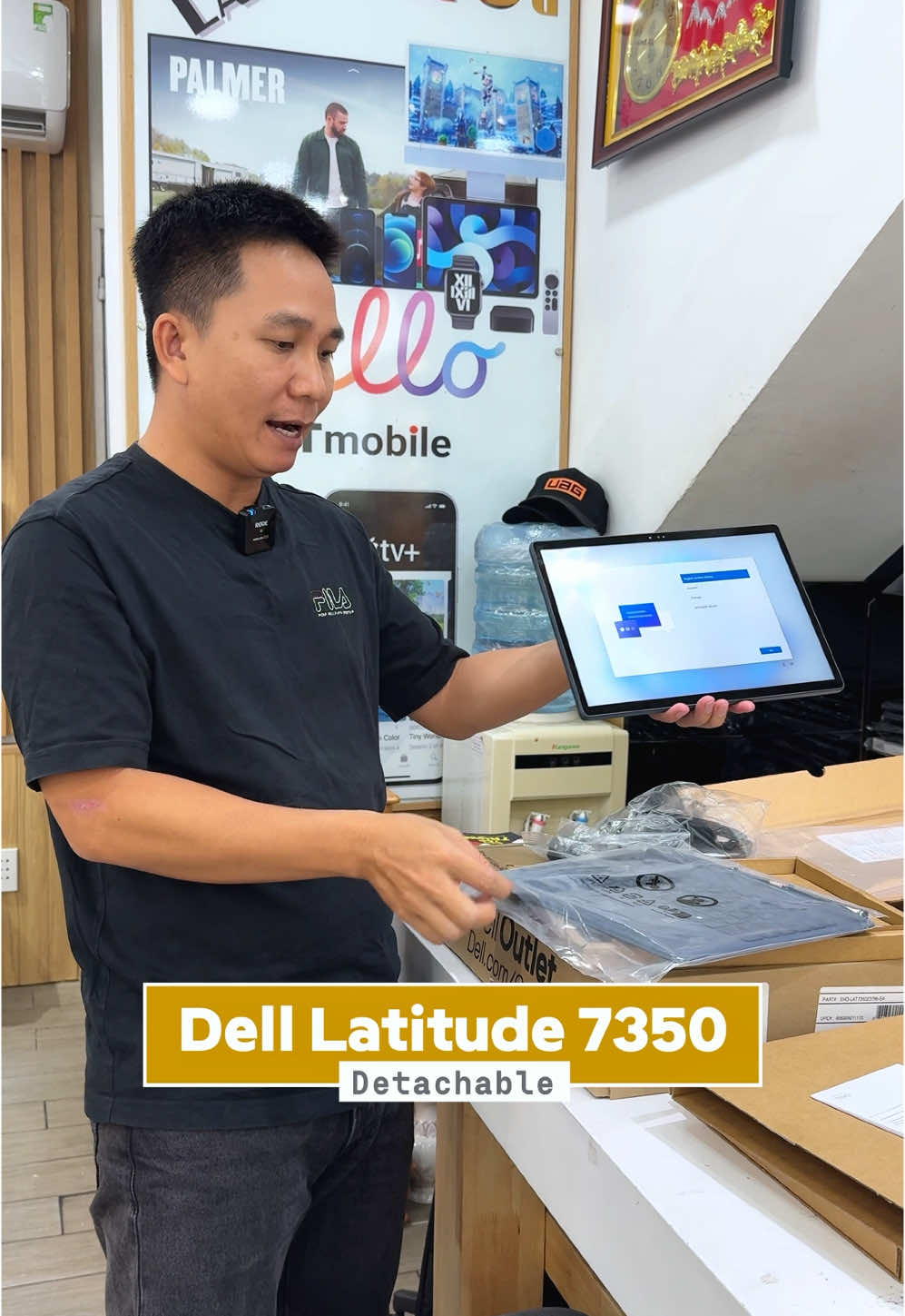Trở lại bảng đầu với chiếc Tablet PC Dell Latitude 7350 Detachable #latitude7350detachable #2tmobile 