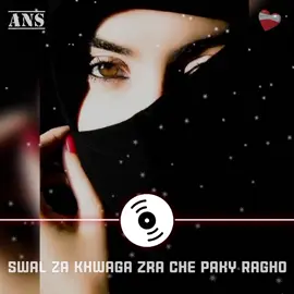 Swal Sa Kgwaga Zra Che Paky Raghlo #pashto #new #sad #beas #song #music #ANS #anssong #fyp #foryou #foryoupage 