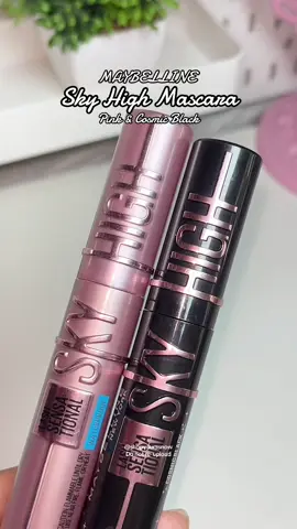 Maybelline Sky High Mascara in Pink and Cosmic Black! #fyp #viral #viralvideo #fyyyypppppppppppppp #maybelline #maybellineph #babelinevibetribe 