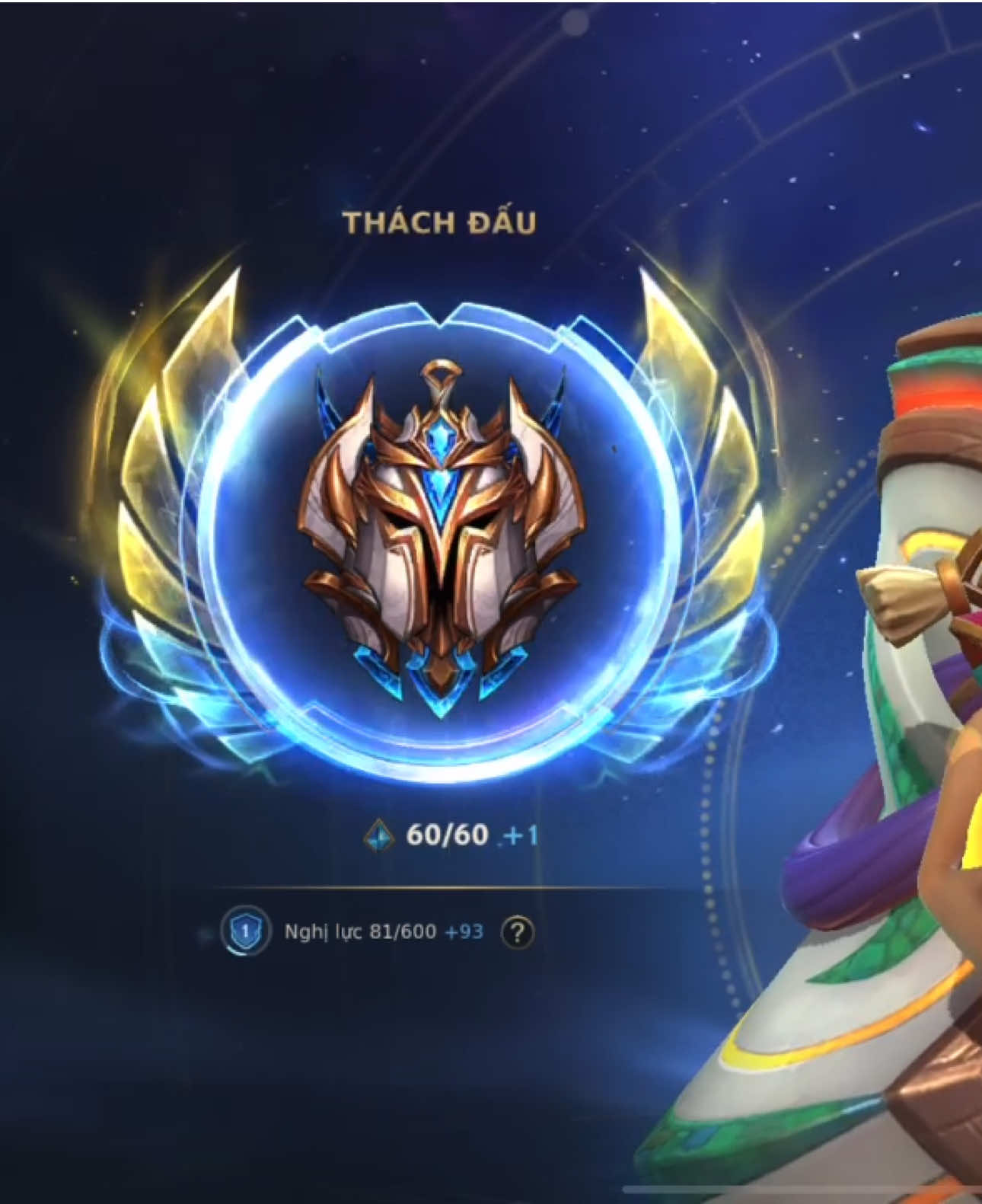 Khung thách đấu mùa này có cánh đẹp quá , done 1 job lb-td đầu mùa #tocchien #tocchienmobile #tocchienhighlight #tocchienvn #game #xuhuong #xuhuongtiktok #viral #lol #ajettocchien 