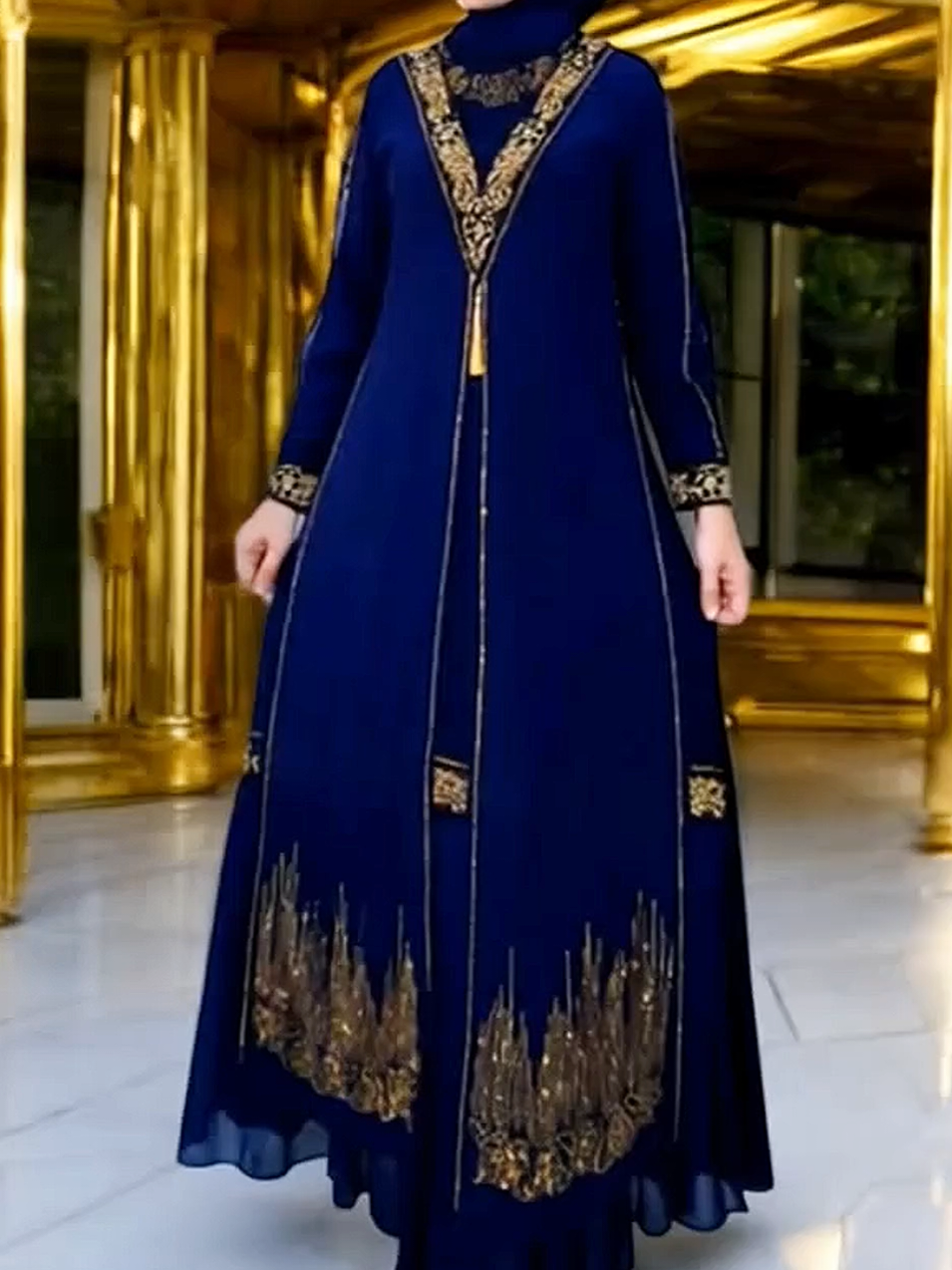 Gamis Terbaru 2025 Simpel Tapi Mewah #gamisterbaru #gamistrending #gamiselegan #gamisarabianturkey #abayaturkey #abayaiduladha 