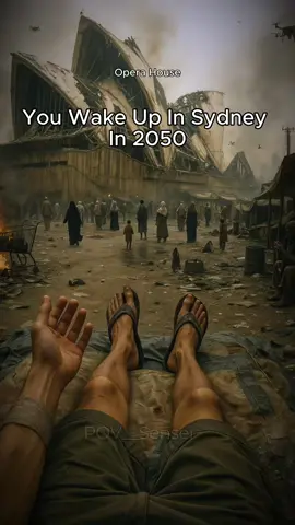 POV: You Wake Up In Sydney In 2050 #pov #sydney #australia #operahouse #aivideo #cinematicai 