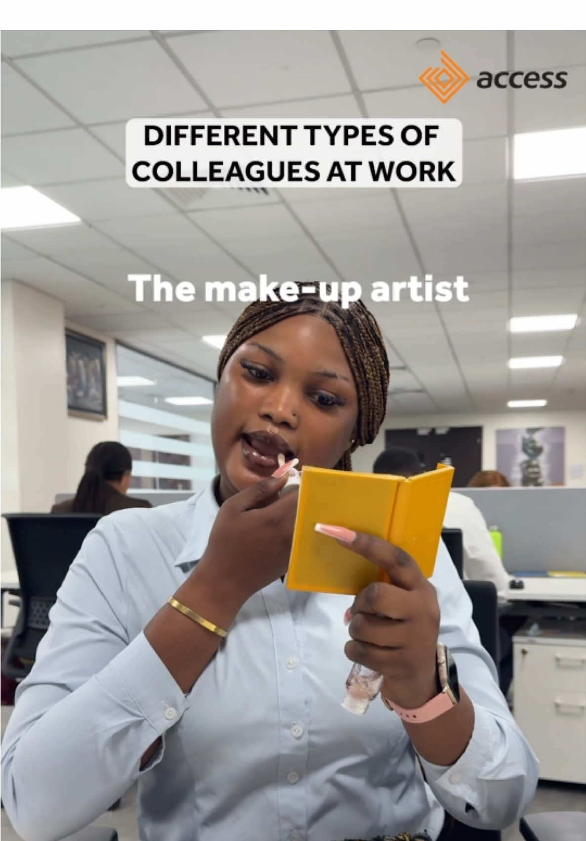 Not based on true events 😂😂. Tag your colleague 😂😂. #fyp #corporate 