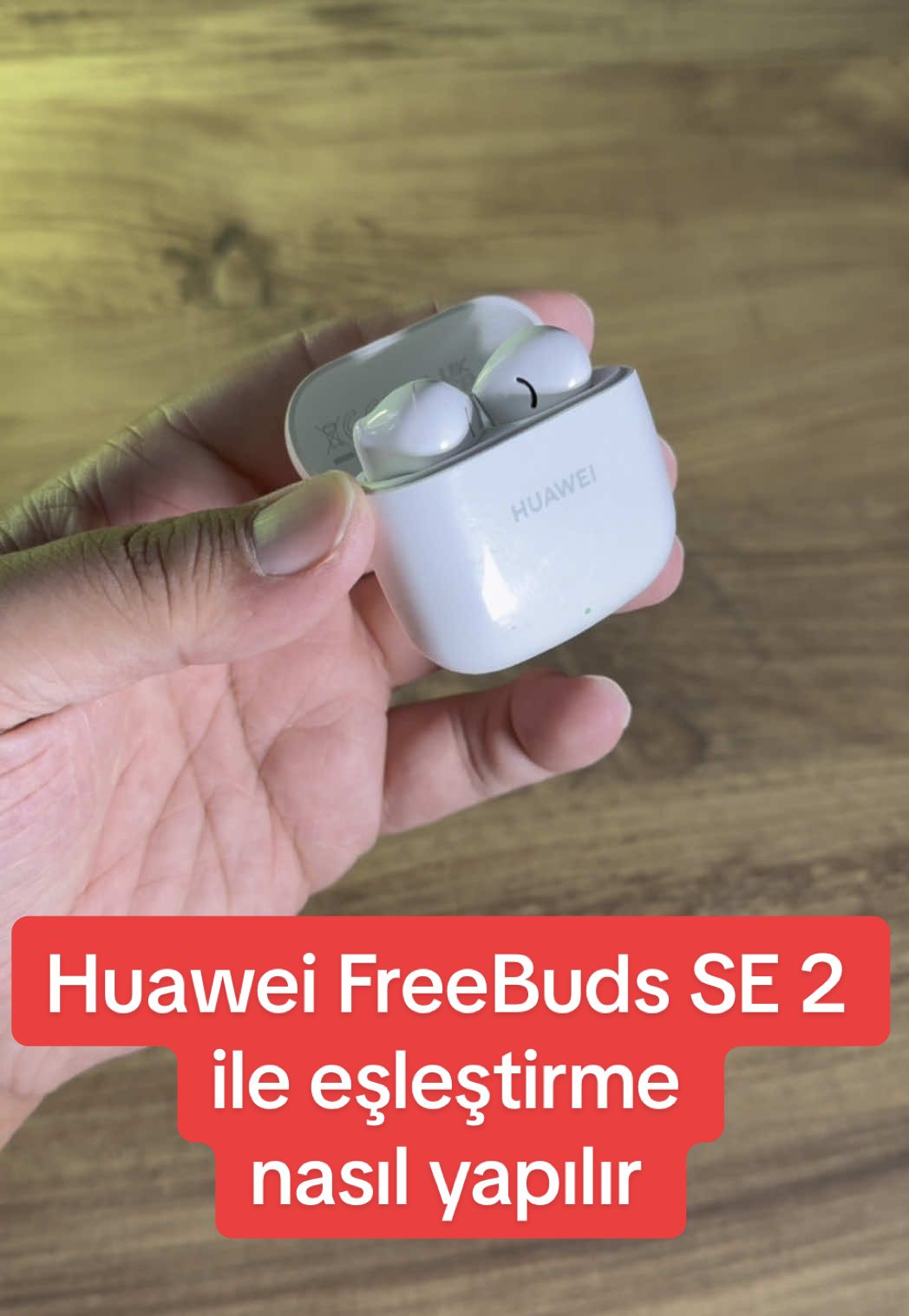 Huawei FreeBuds SE 2 ile eşleştirme nasıl yapılır #Tech #tiktok #trend
