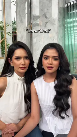me with my stepsisters😝🤍🥰🥳 @rinandamh @Melliza Xaviera 