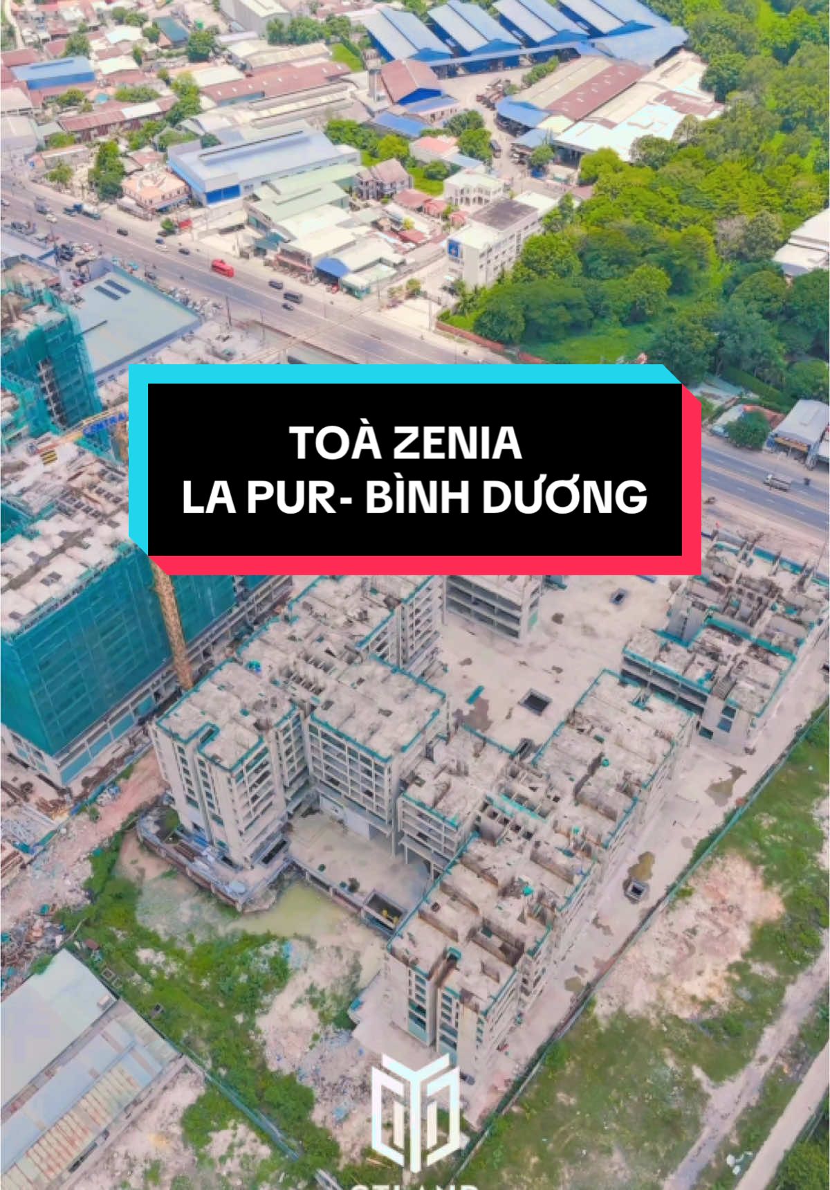 Cận cảnh toà nhà Zenia - Lu Pura Bình Dương 📸📸📸#lapurabinhduong #canholapura 