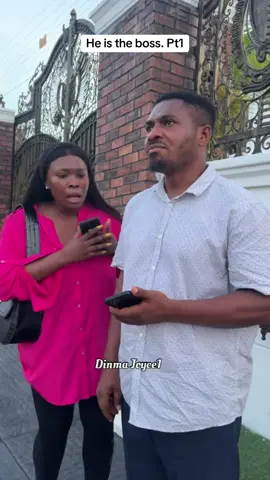 He is the boss. Pt1 #dinmajoyce #fyp #fyppppppppppppppppppppppp #morals 