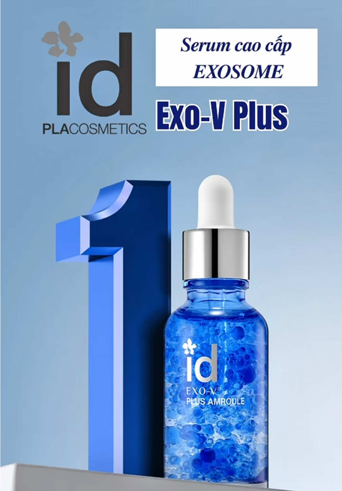 Tinh chất phục hồi chống lão hoá id PLACOSMETICS Exo-V Plus Ampoule 30ml, chiếc serum cao cấp ứng dụng công nghệ exosome độc quyền để mang lại hiệu quả tương đương với các liệu trình thấm mỹ mà không cần đến xâm lấn #Tiemtaphoabanhbeo #koreaskincare #kskincare #skincareroutine #skincare #serum #id 