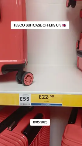 tesco suitcase offers UK 🇬🇧 #2025#shopping#for you#uk life#UK 