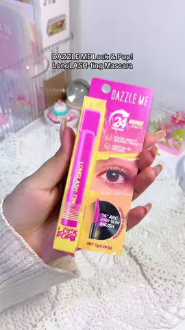 walaupun tahan 24 jam dan waterproof, ga bikin bulu mata kita rusak ataupun rontok!! sebagus itu please maskara dazzle me, wajib coba #dazzleme #mascara #maskara #maskaraviral #maskarawaterproof 