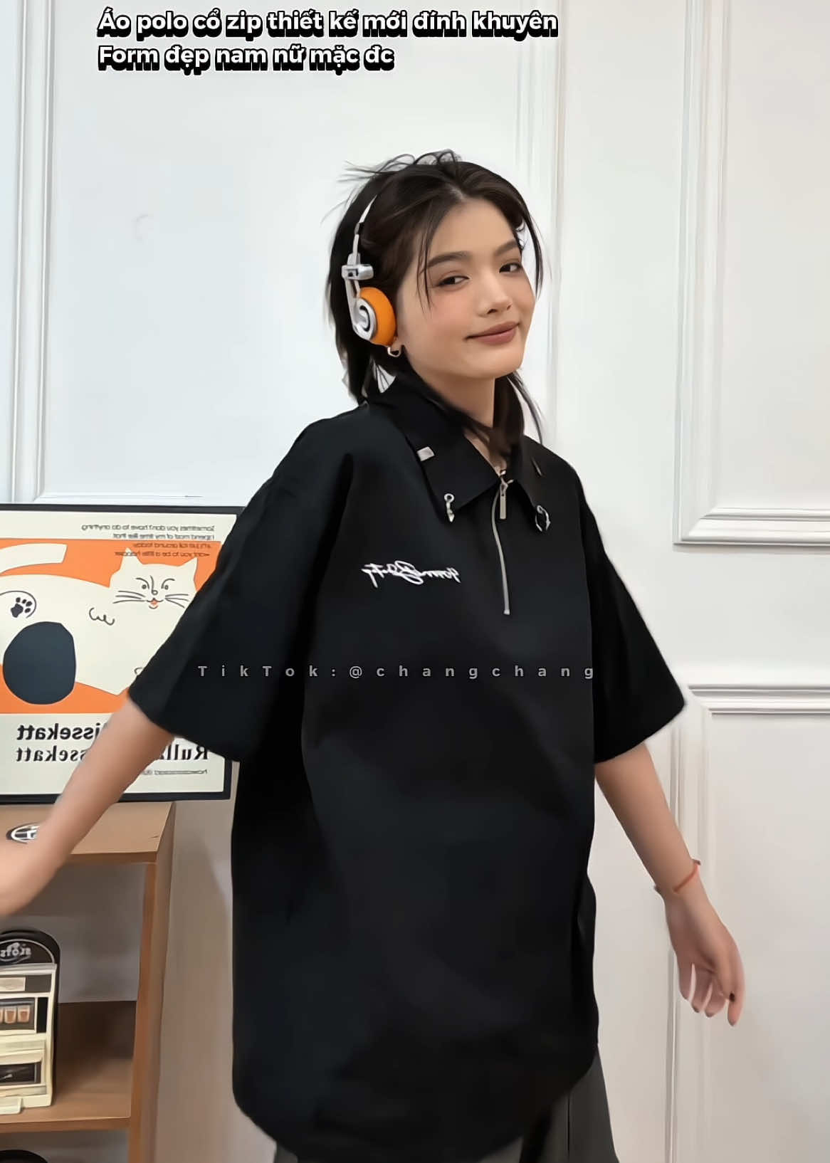 Áo polo phong cách bụi phố #viral #xuhuongtiktok #áo #polo #changchang #saleluongve #fypシ 