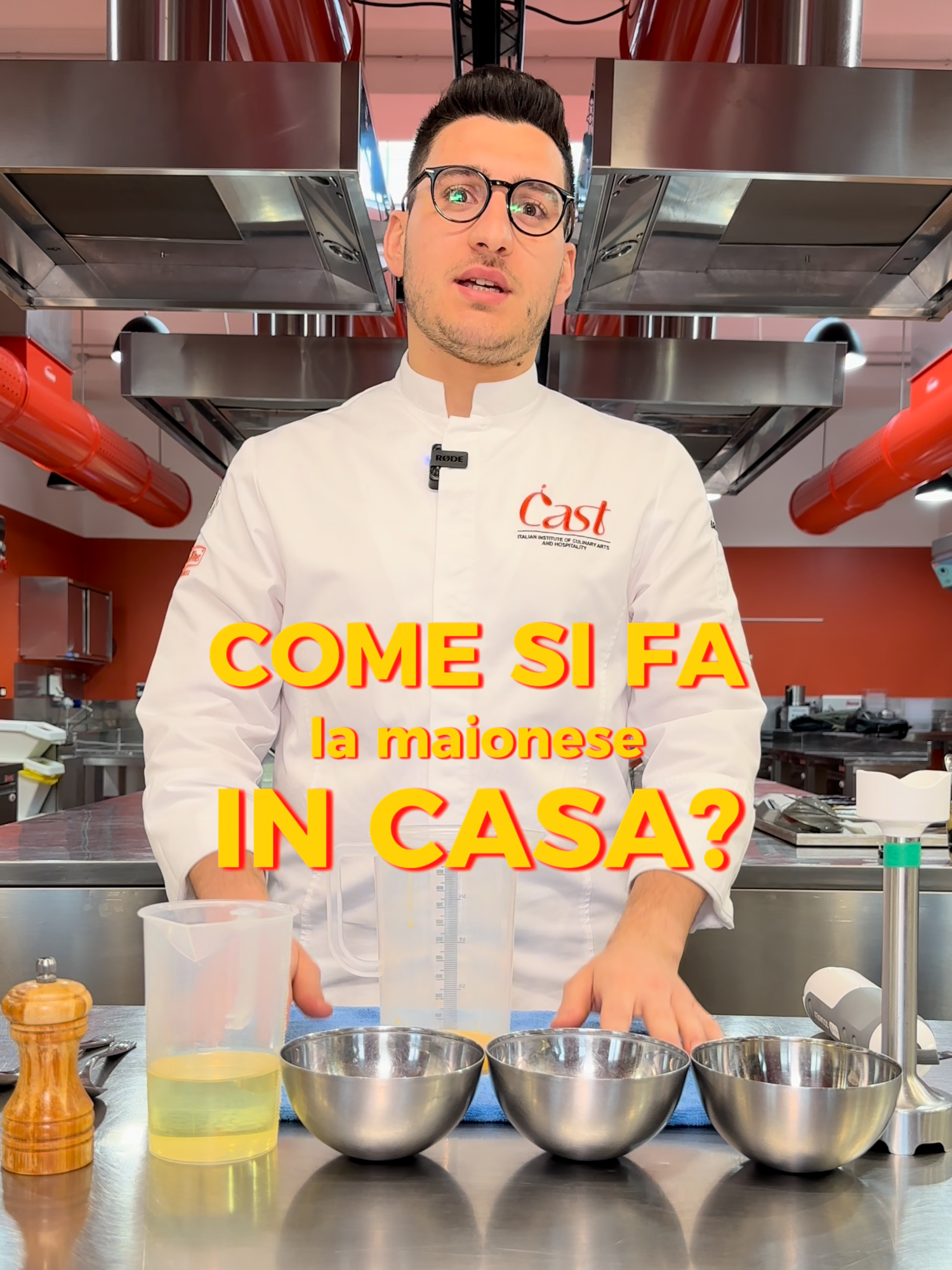 Come si fa la maionese in casa? #castalimenti #maionese #maioneseincasa #maionesefattaincasa