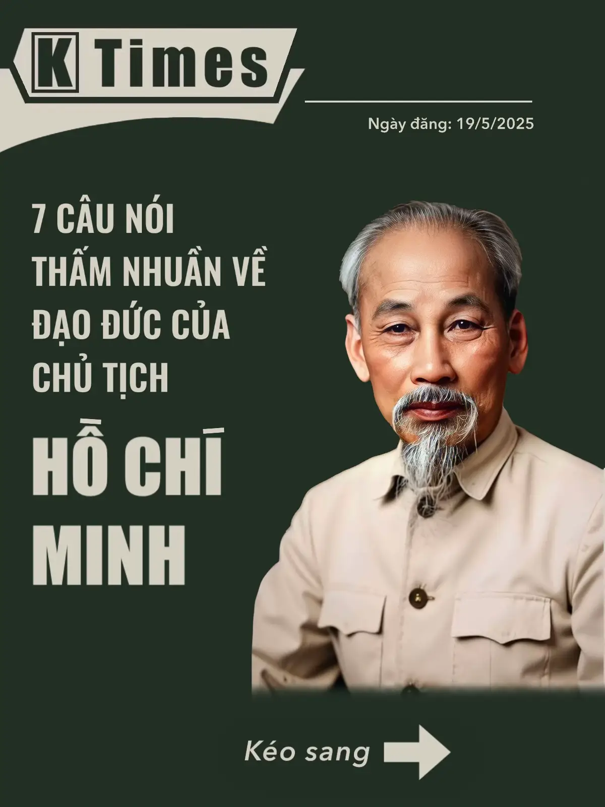 #ktimes #xuhuong #xuhuongtiktok #LearnOnTikTok #viraltiktok #bacho #chutichhochiminh 