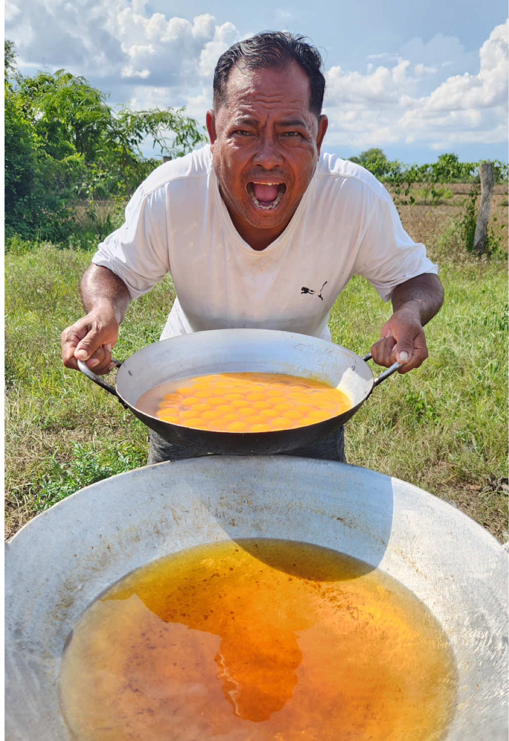 How to crispy eggs recipe #foodtiktok #eating #crispy #eggs 