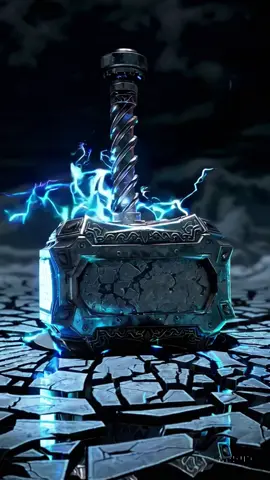 Thor's Hammer.  #artificialintelligence #aicreation #livewallpaper #thor