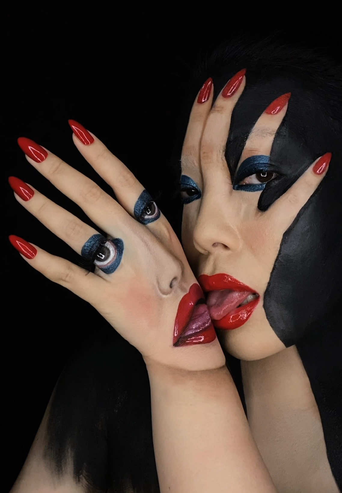 Their urgency is not your emergency. Stay on your own timing.                                                        #makeup #mua #makeupartist #illusionart #mimles #illusion #illusionmakeup #trippy #art #artist #realism #hyperrealism #surreal #surrealism #surrealart #painting #facepaint #fyp #foryou #foryoupage 