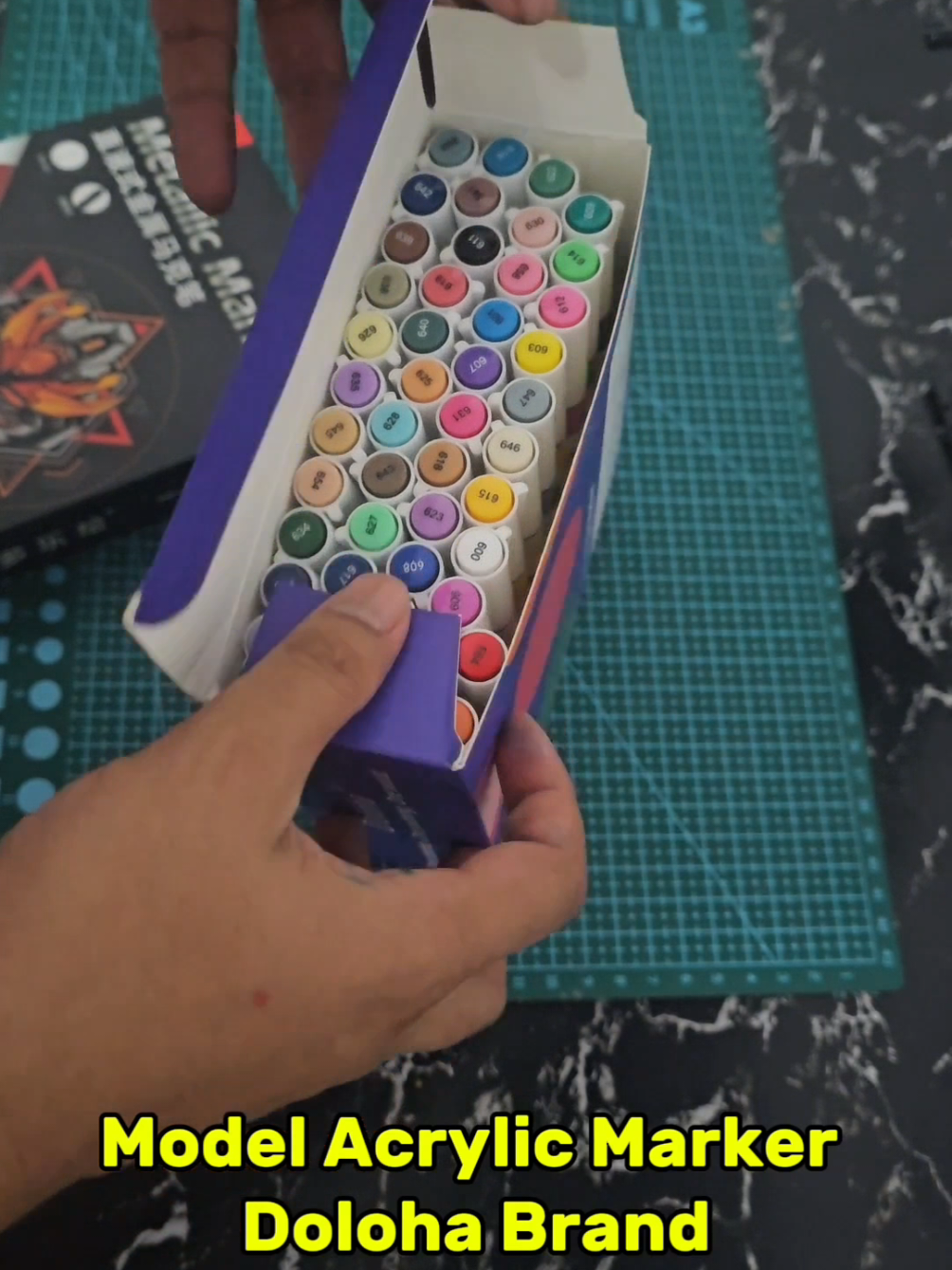 Review for Doloha Brand Arcylic Marker for Model. Thanks so much for this item. @doloha2013a @doloha2013  #fypシ゚viral🖤tiktok #gunplabuilder #fyppppppppppppppppppppppp #gundammalaysia #custommodel#markerpaint  #gundamcustompaint #begkuning #gunplacommuntiy #gunplabuildersmalaysia 