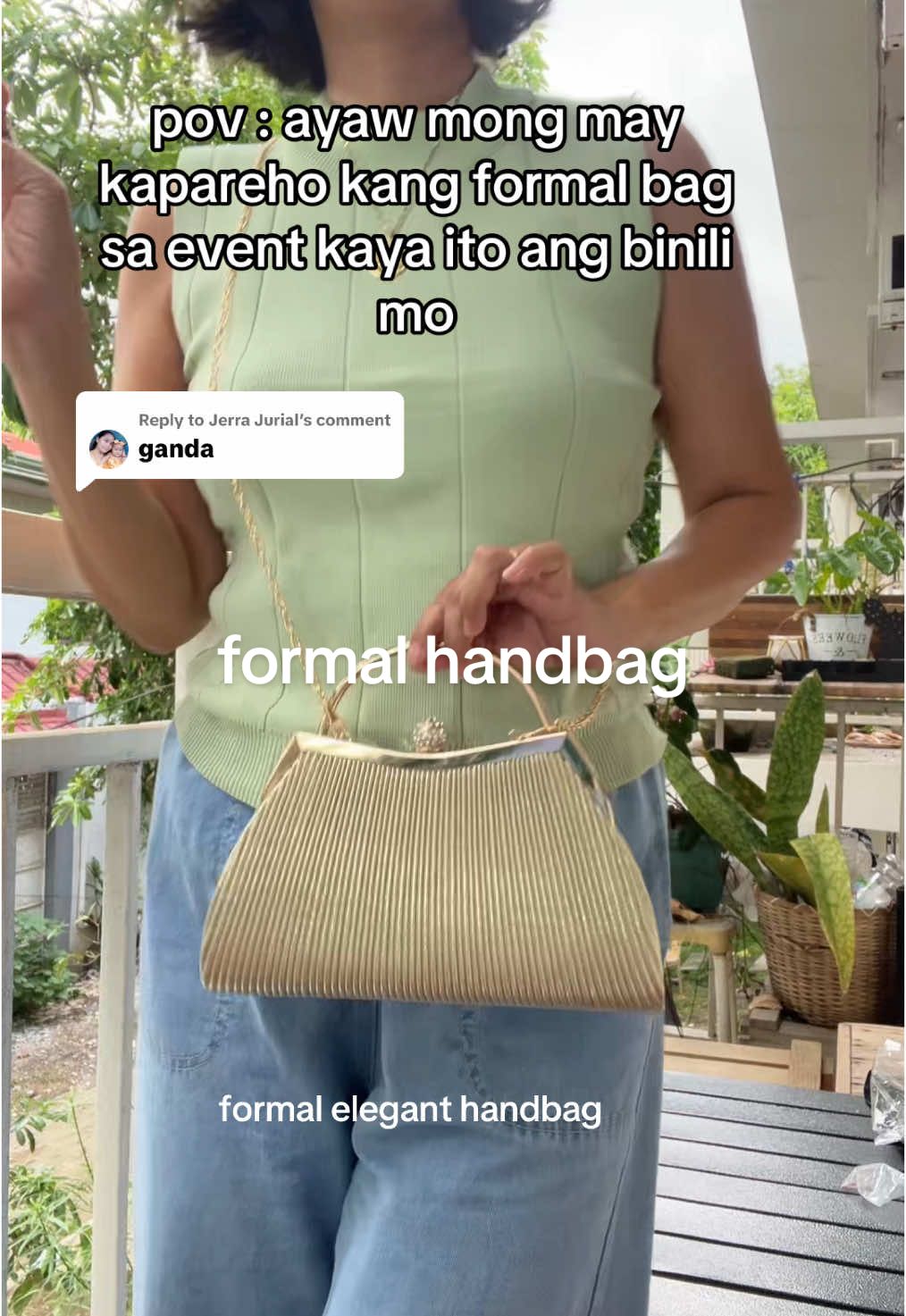Replying to @Jerra Jurial eto pa ang isang magandang formal elegant handbag #eveningbag #elegantbag #formalhandbag #happilyhazeltiktokshop 