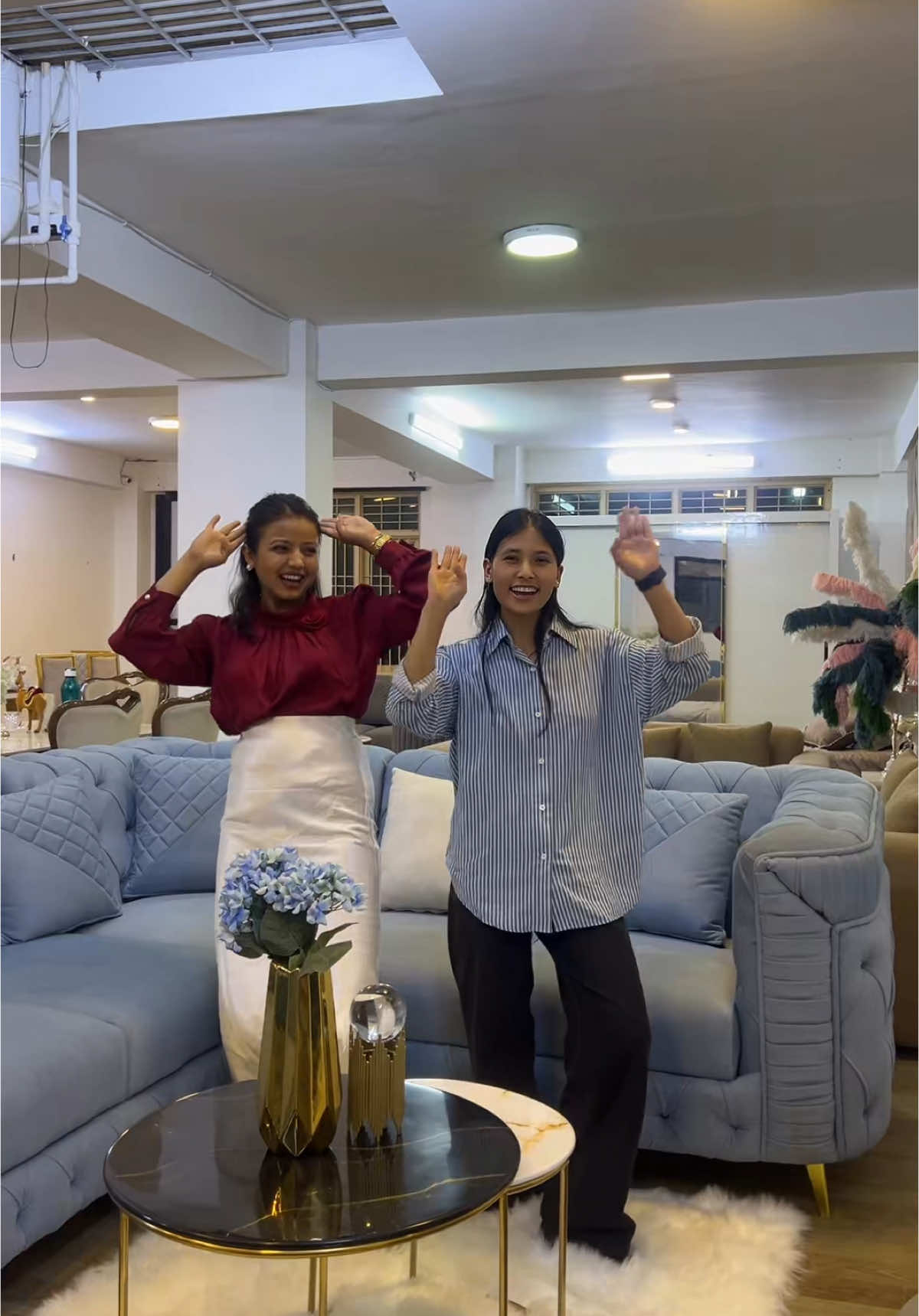 Chesterfield L shape sofa set available #sofa #sofanepal #sofaset#sofaluxury #sofanepal 