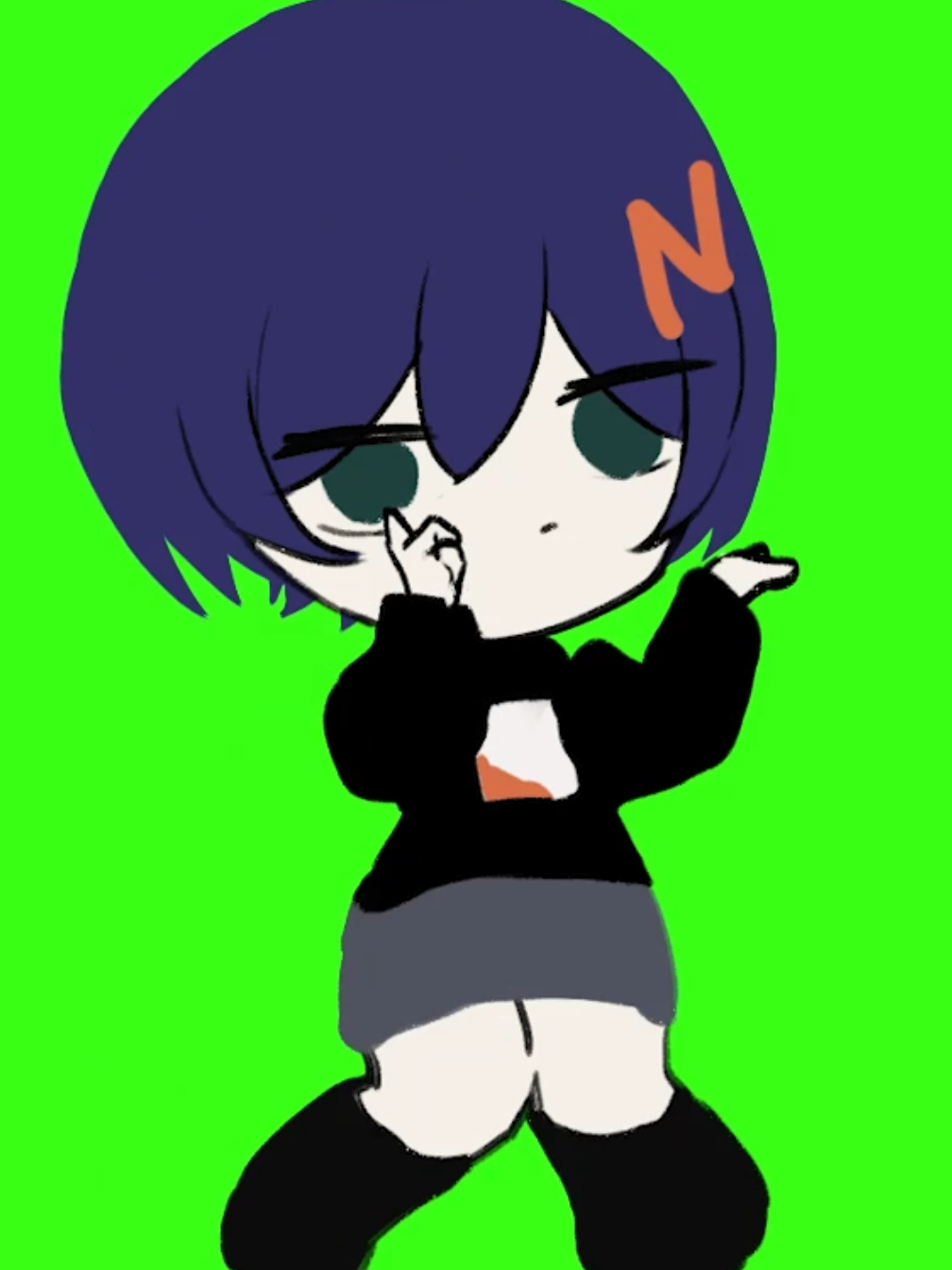 Trigger spying on Belle #drawing #animation #chibi Chibi Belle dancing greenscreen #meme #edit #zzzero #ZenlessZoneZero #foryou #hoyocreators #mihoyo #Jane #zzz #zenlesszonezero #リン #うっちゃい #ゆーり