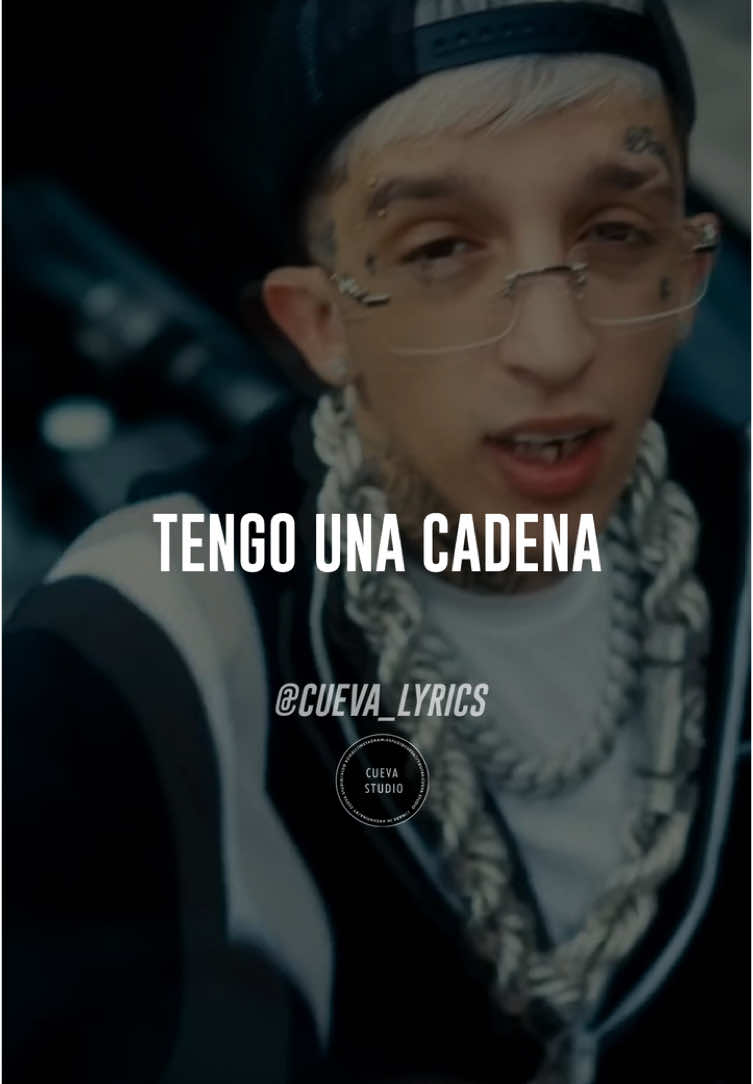 Tengo una cadena de un kilo que me pesa #paratii #lyrics_songs #letras #argentina #elcueva 