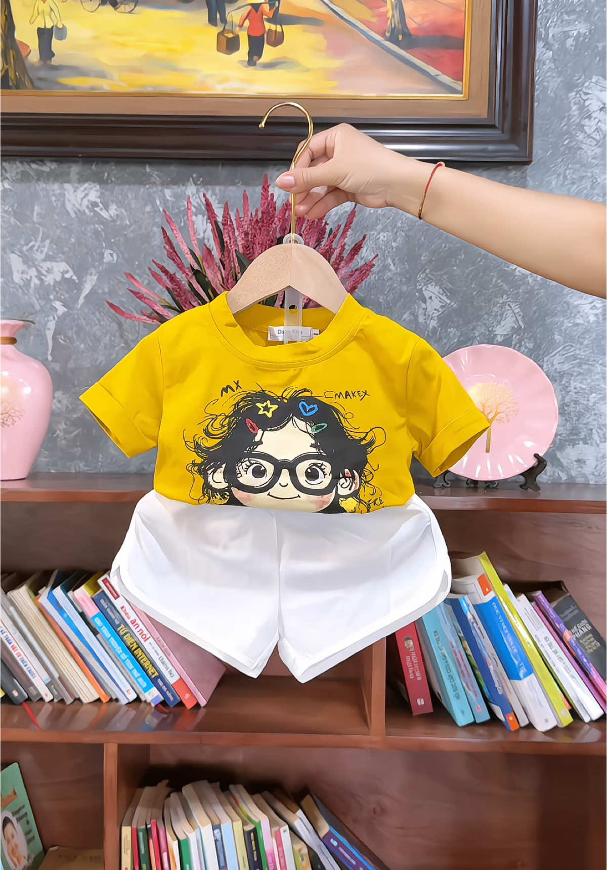 Bộ xinh cho bé gái#xuhuongtiktok #thoitrangtreem #boxinh #setxinh #mevabe #mebevy #xuhuong 
